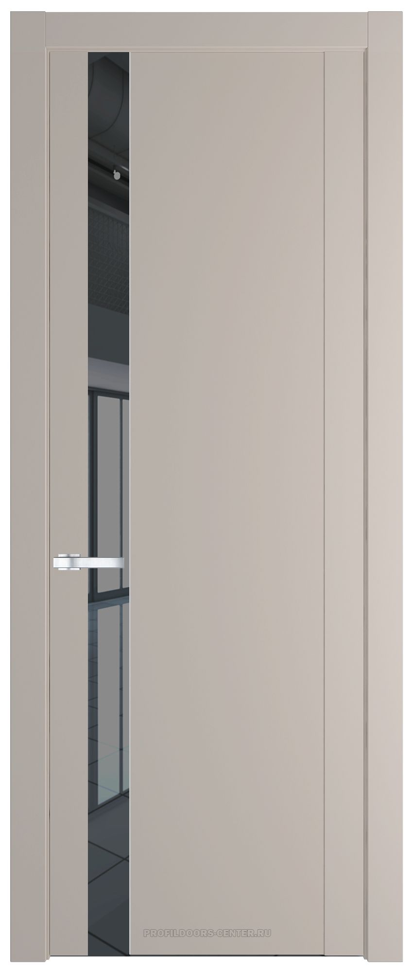 1.2P Сэнд Зеркало Grey молдинг Серебро