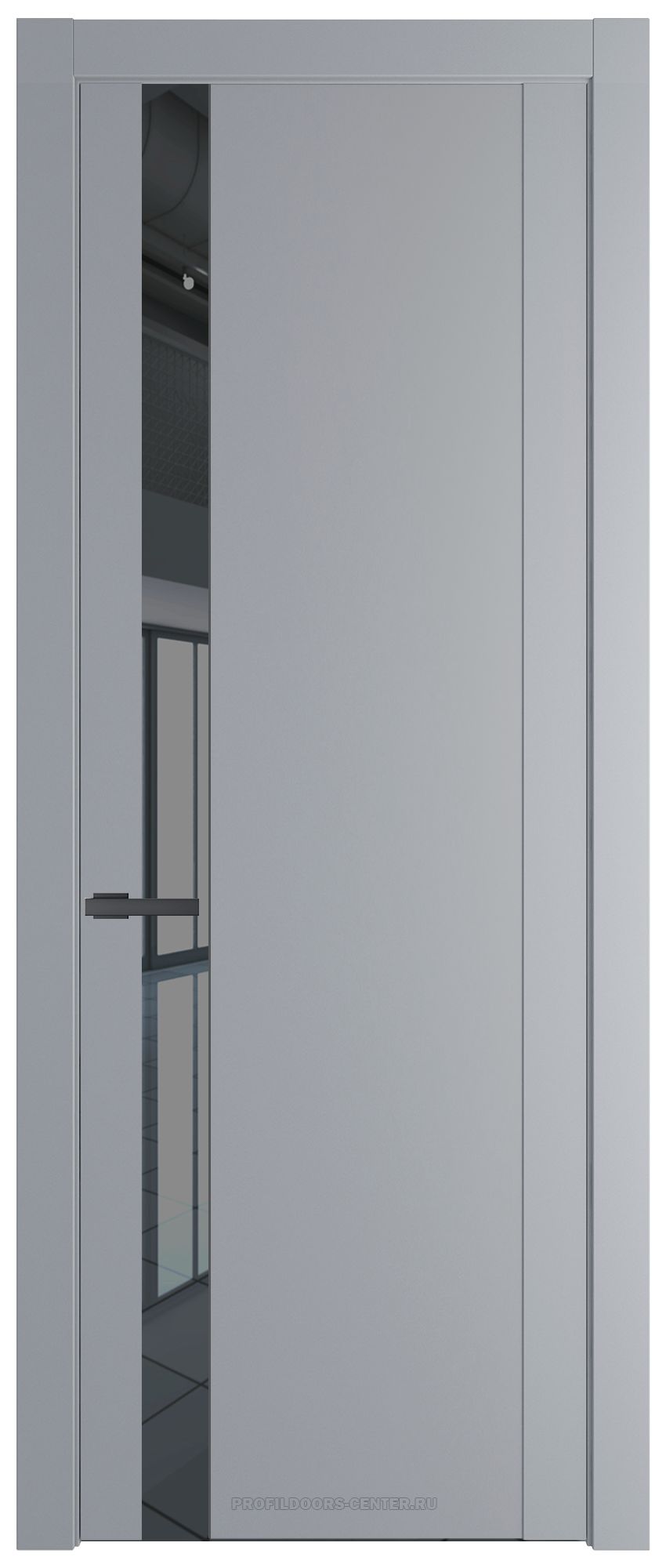 1.2P Смоки Зеркало Grey молдинг Серая ночь