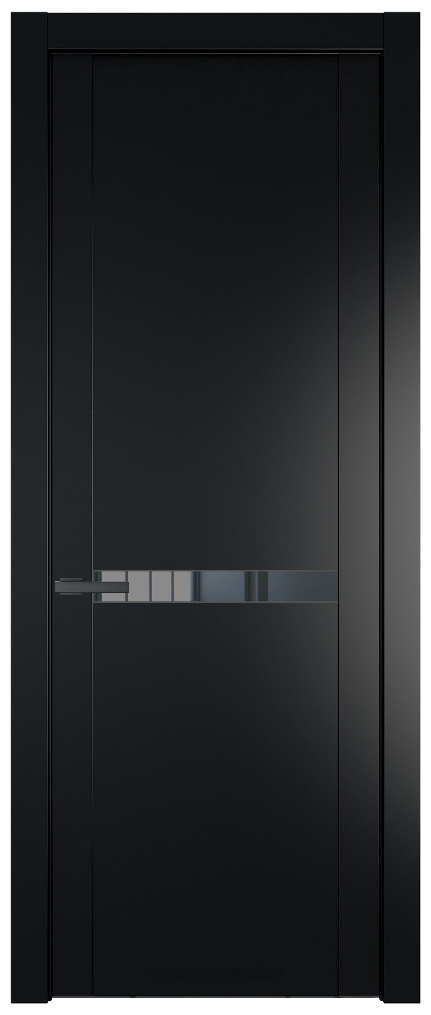 1.4P Блэк Зеркало Grey молдинг Серая ночь