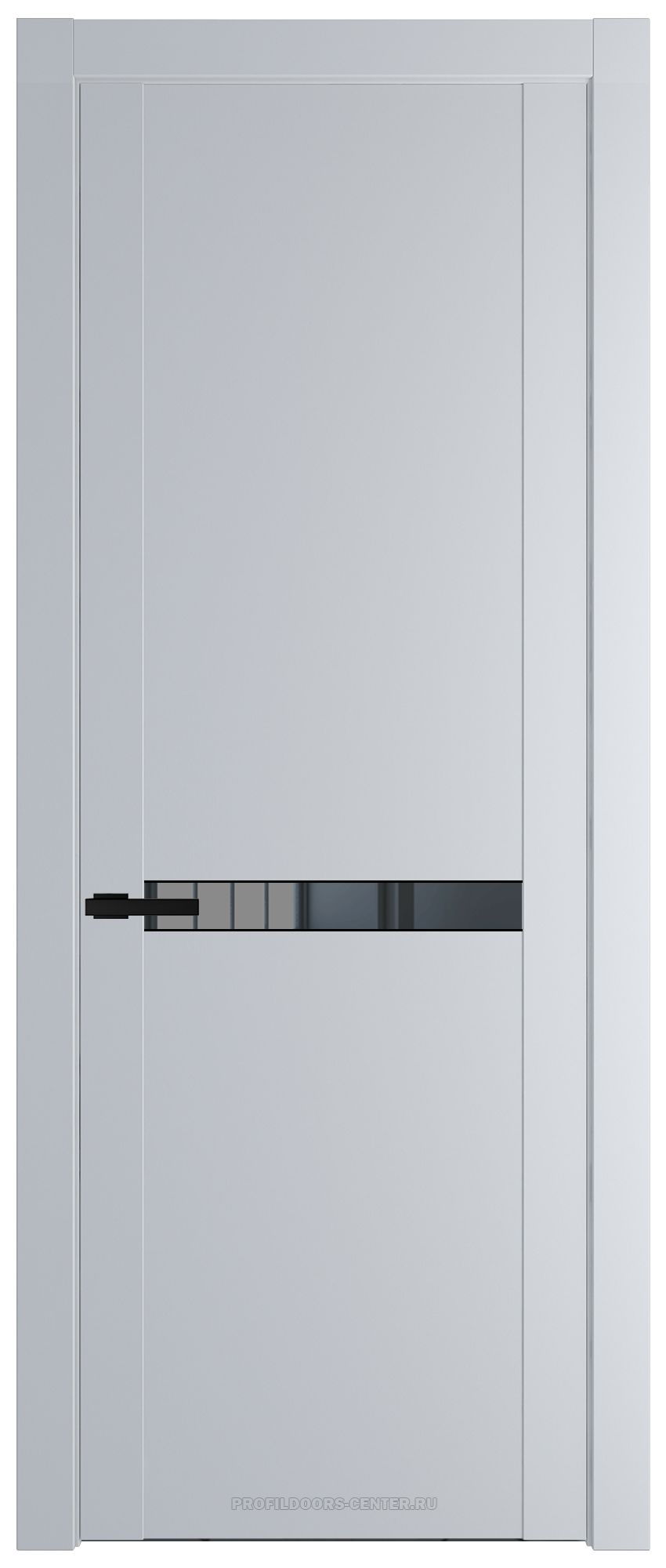 1.4P Лайт Грей Зеркало Grey молдинг Черный матовый