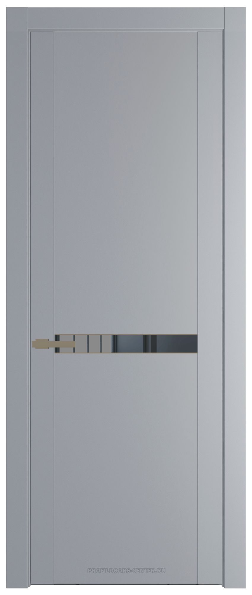 1.4P Смоки Зеркало Grey молдинг Шампань