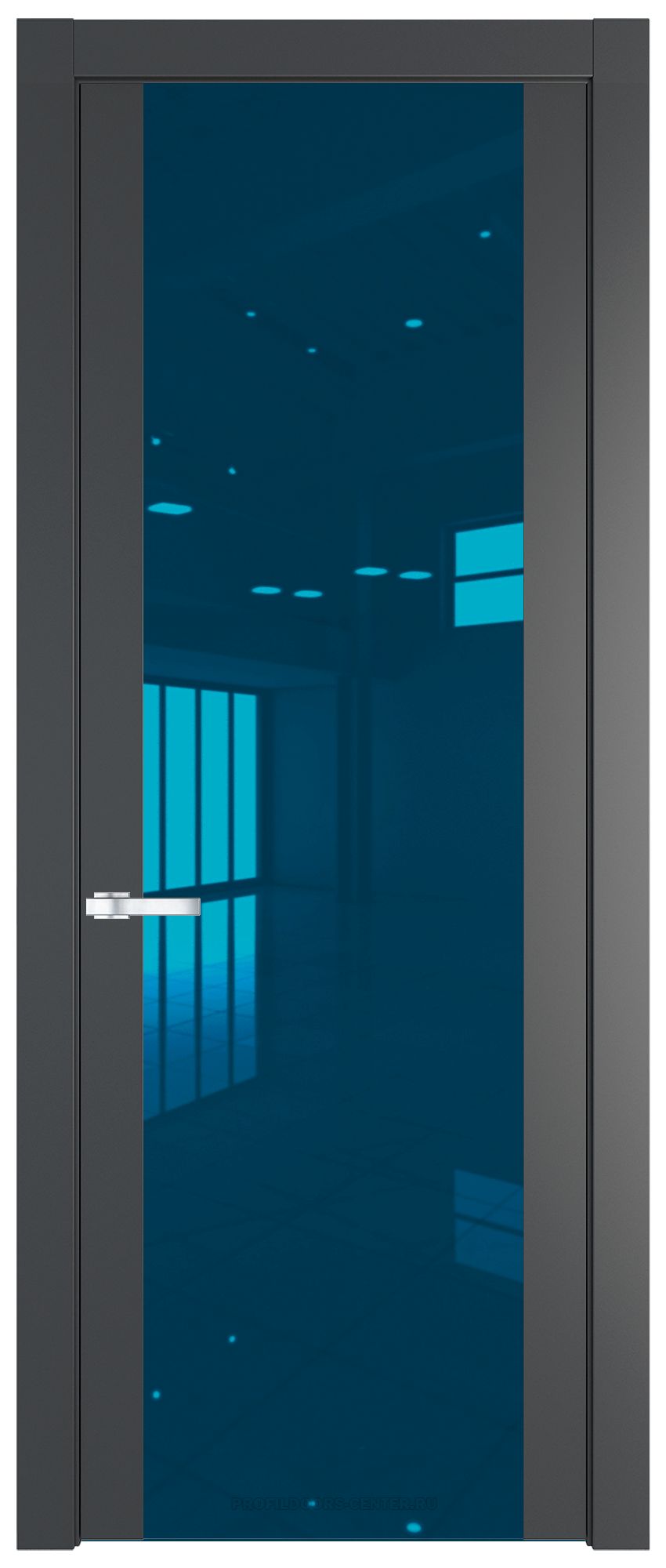 1.7P Графит Зеркало Blue