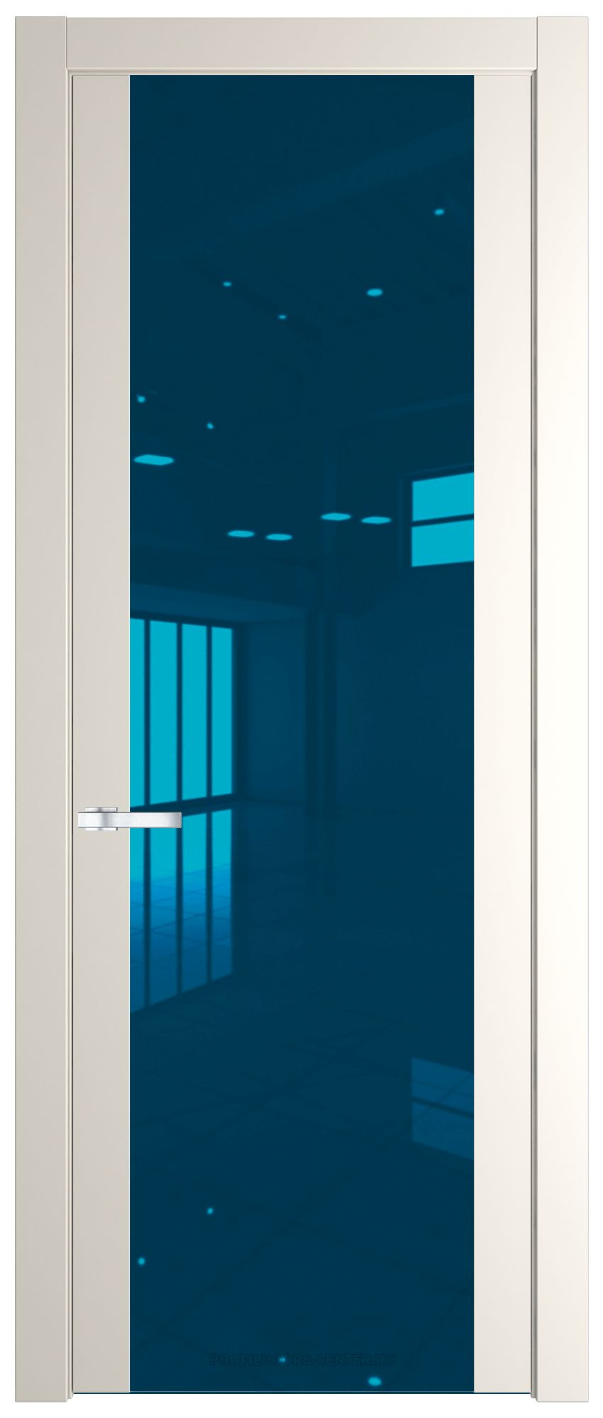 1.7P Перламутр белый Зеркало Blue