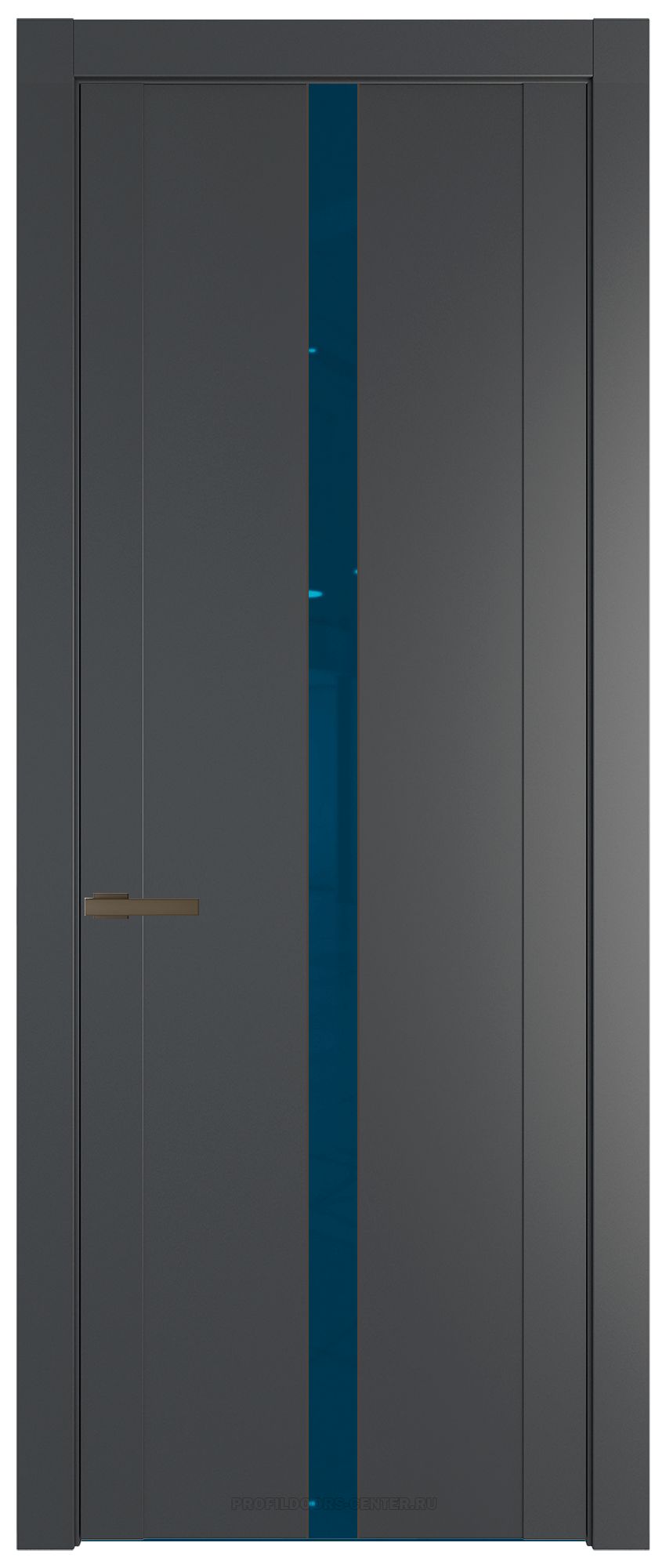 1.8P Графит Зеркало Blue молдинг Деорэ