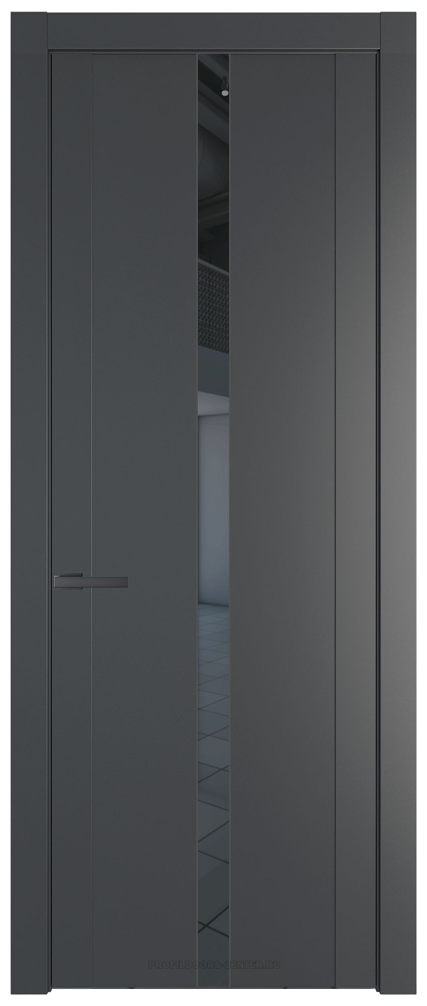 1.8P Графит Зеркало Grey молдинг Серая ночь