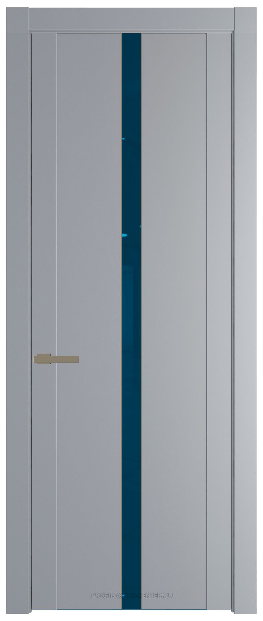 1.8P Смоки Зеркало Blue молдинг Шампань