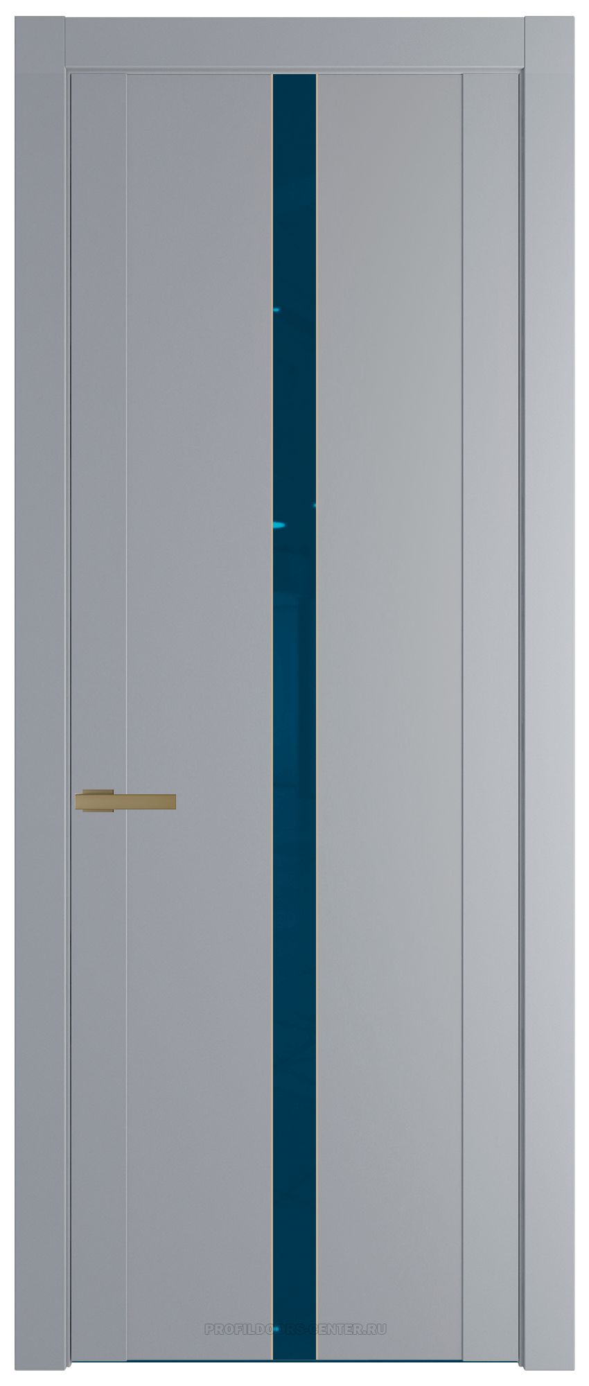 1.8P Смоки Зеркало Blue молдинг Золото