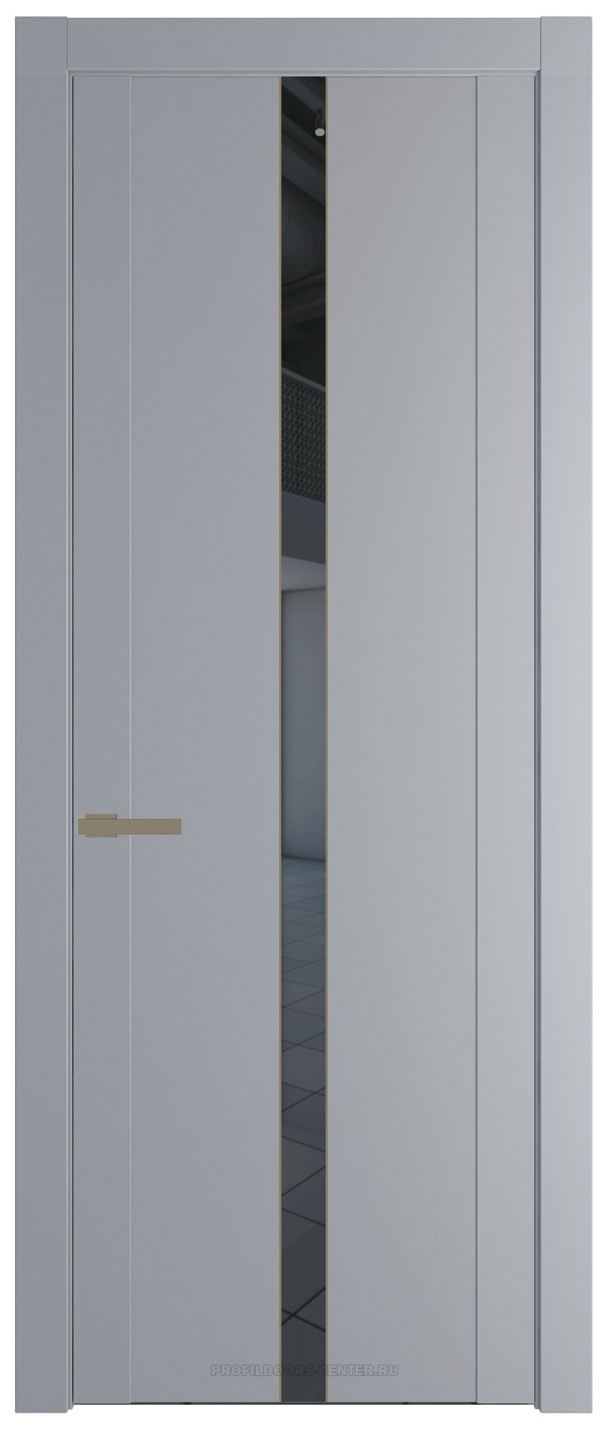 1.8P Смоки Зеркало Grey молдинг Шампань