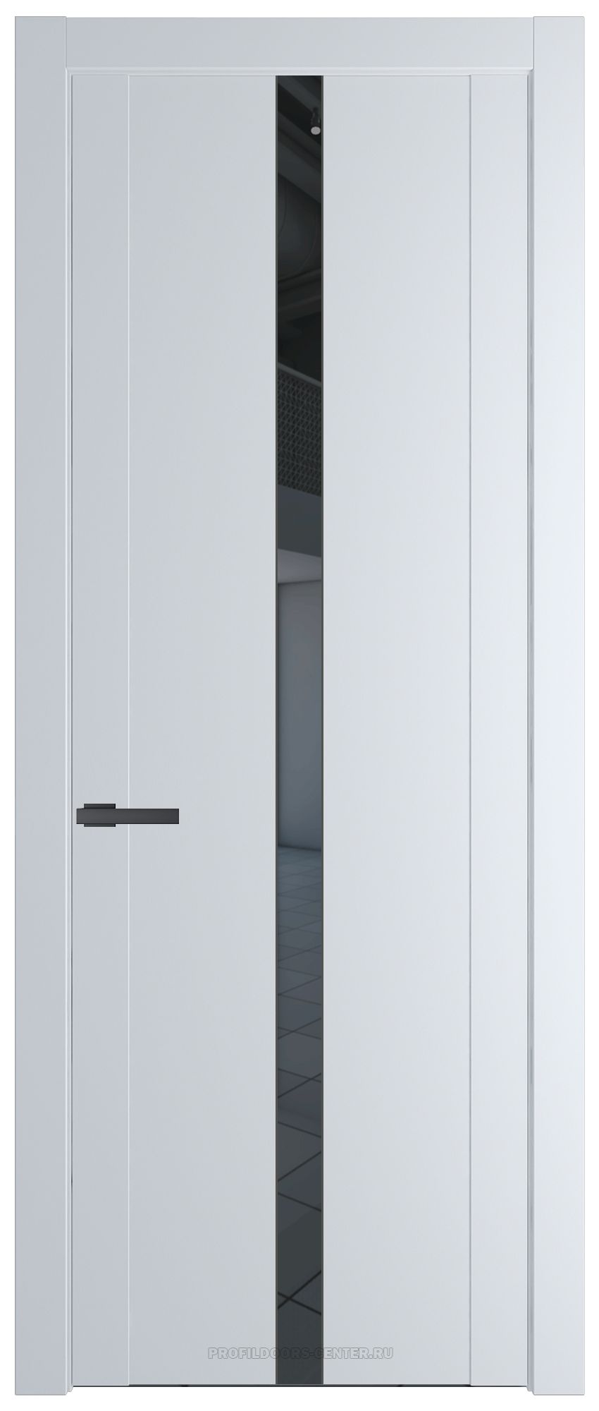 1.8P Вайт Зеркало Grey молдинг Серая ночь