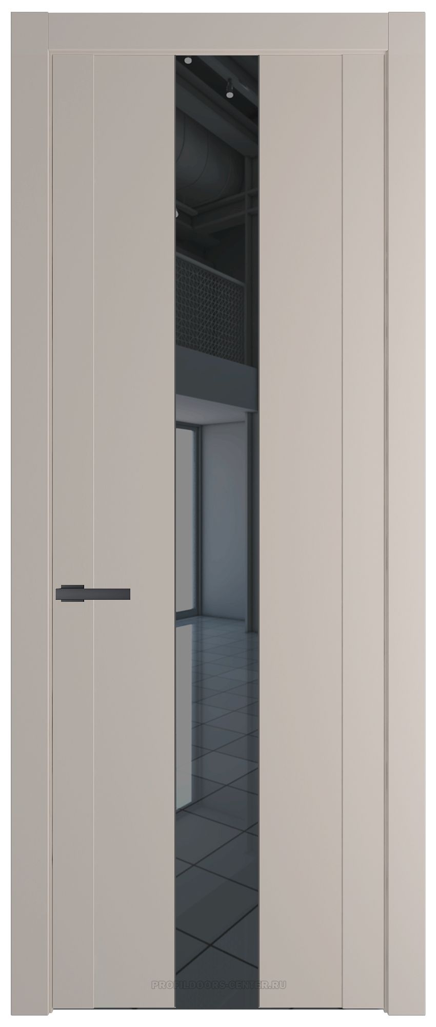 1.9P Сэнд Зеркало Grey молдинг Серая ночь