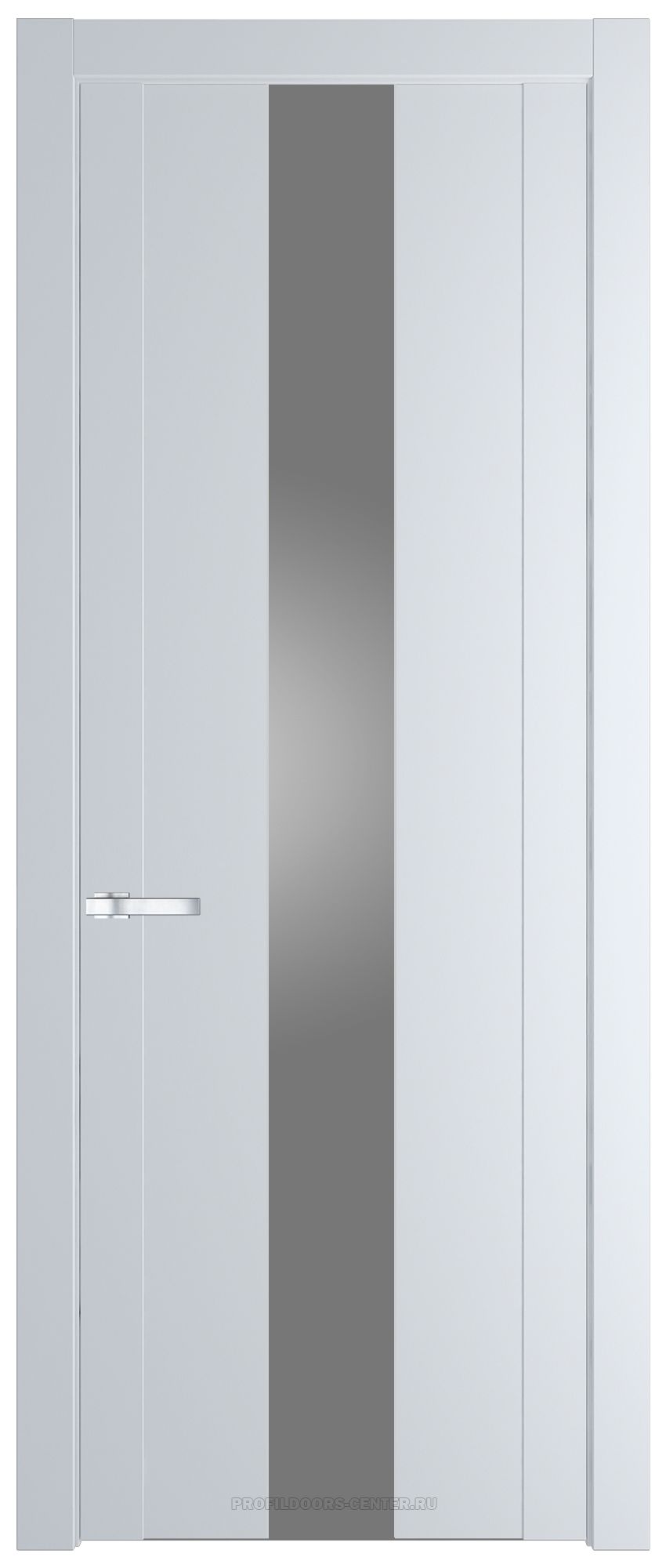 1.9P Вайт Lacobel Серебряный лак молдинг Серебро