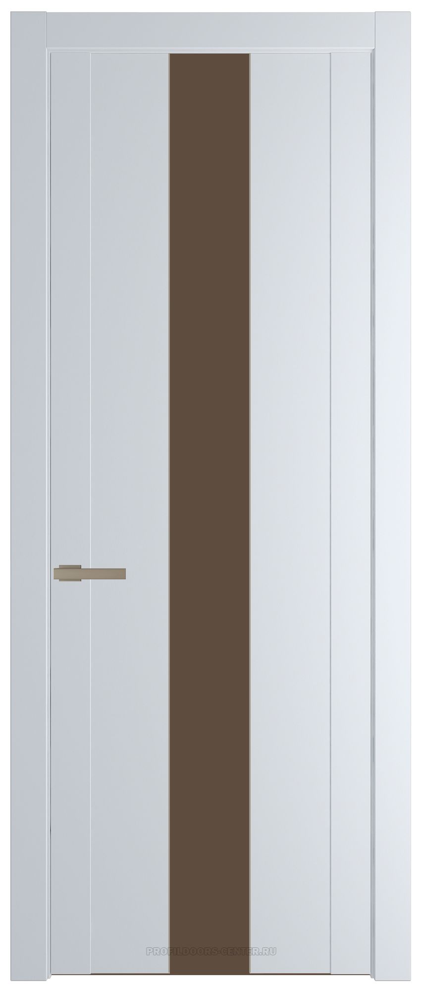 1.9P Вайт Монохром гляссе молдинг Никель матовый