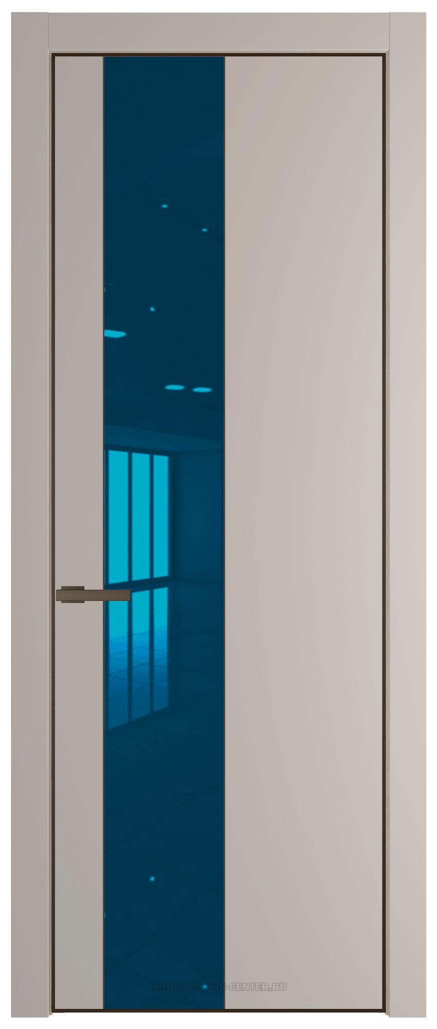 19 PE с вставкой из стекла зеркало blue Сэнд с алюминиевой кромкой Деорэ