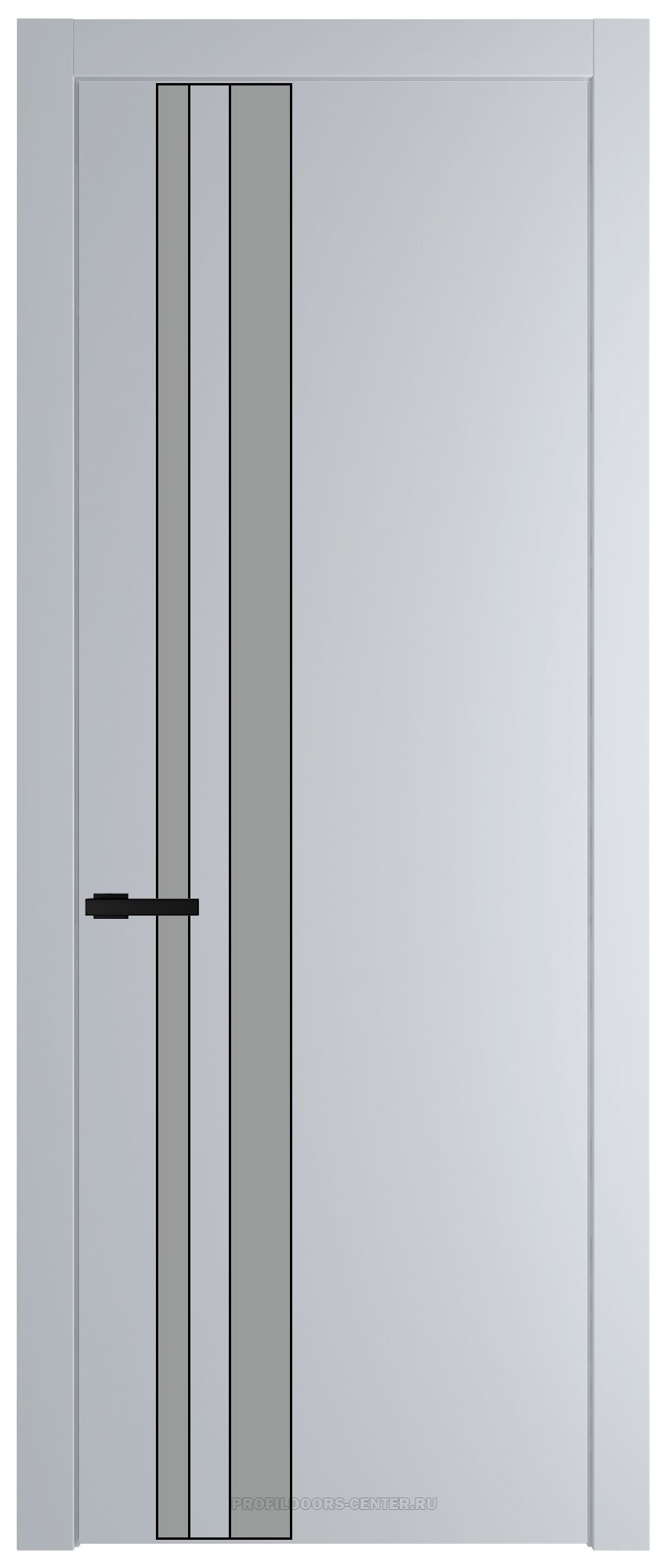 20 PW Лайт Грей Монохром серый молдинг Черный матовый